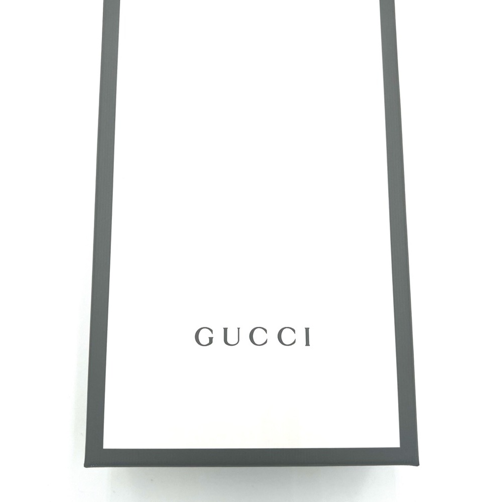GUCCI Dollar Calfskin Interlocking G Chain Wallet Caspian - Picture 5 of 5